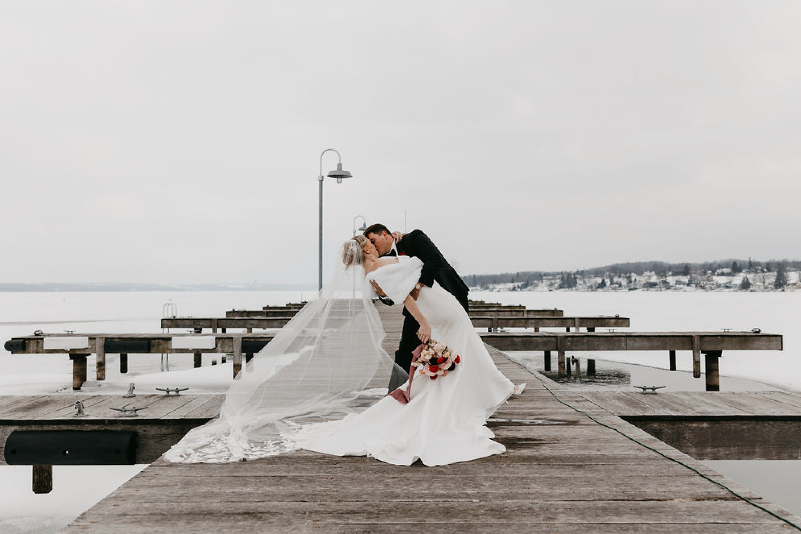 Winter Weddings in the Finger Lakes at The Lake House on Canandaigua